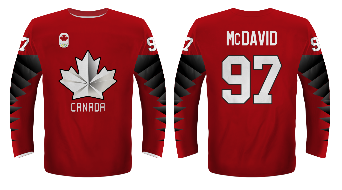 black team canada hockey jersey